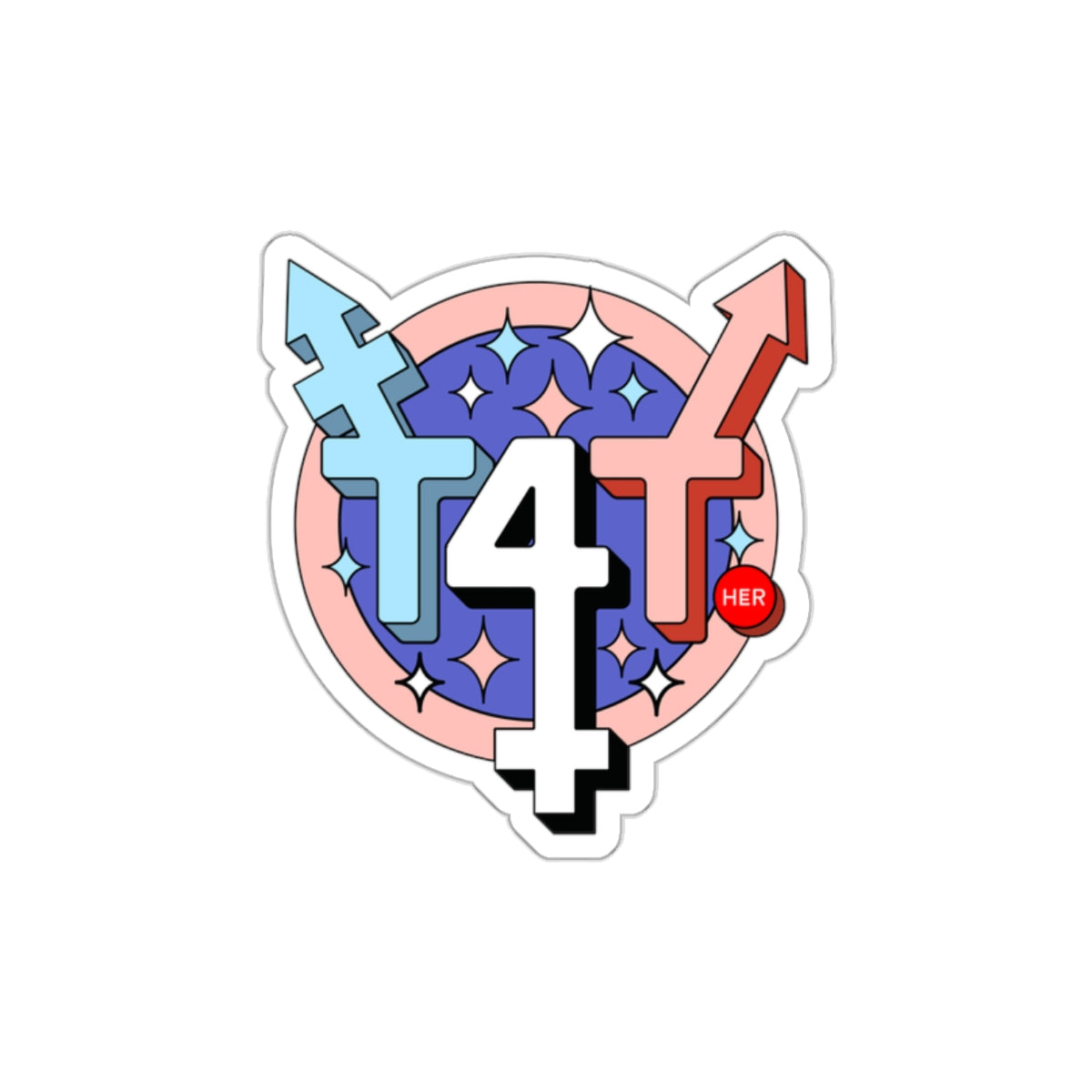 T4T - Die-Cut Stickers