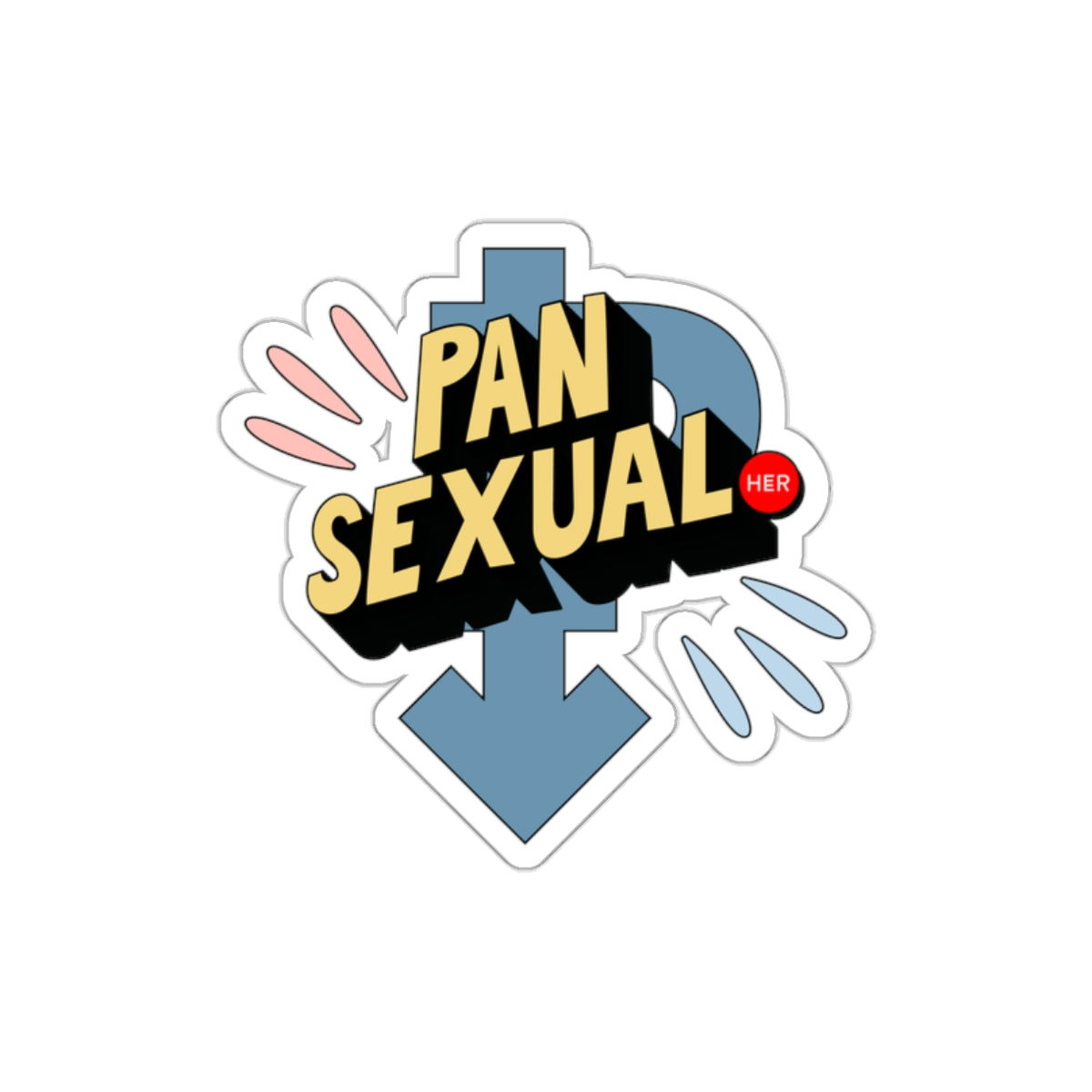 Pansexual - Die-Cut Stickers
