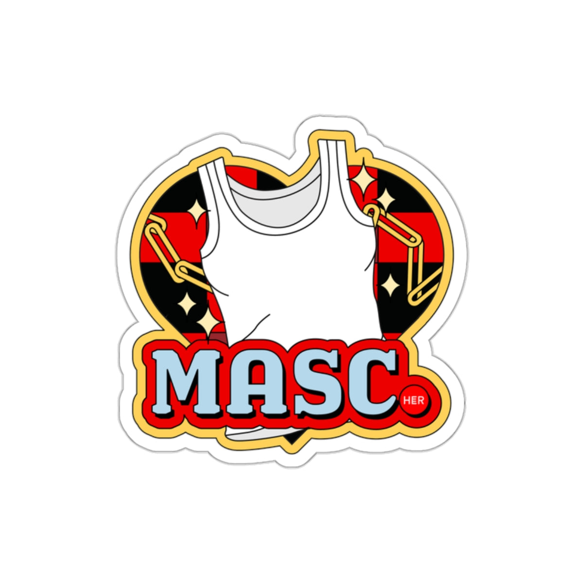 Masc - Die-Cut Stickers