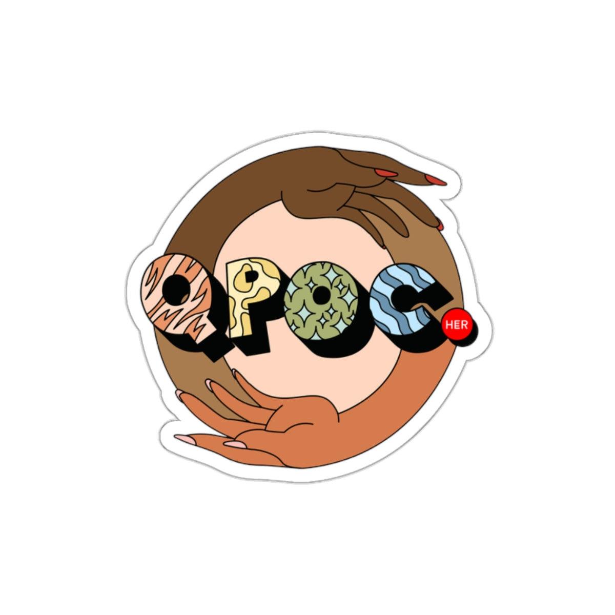 QPOC - Die-Cut Stickers