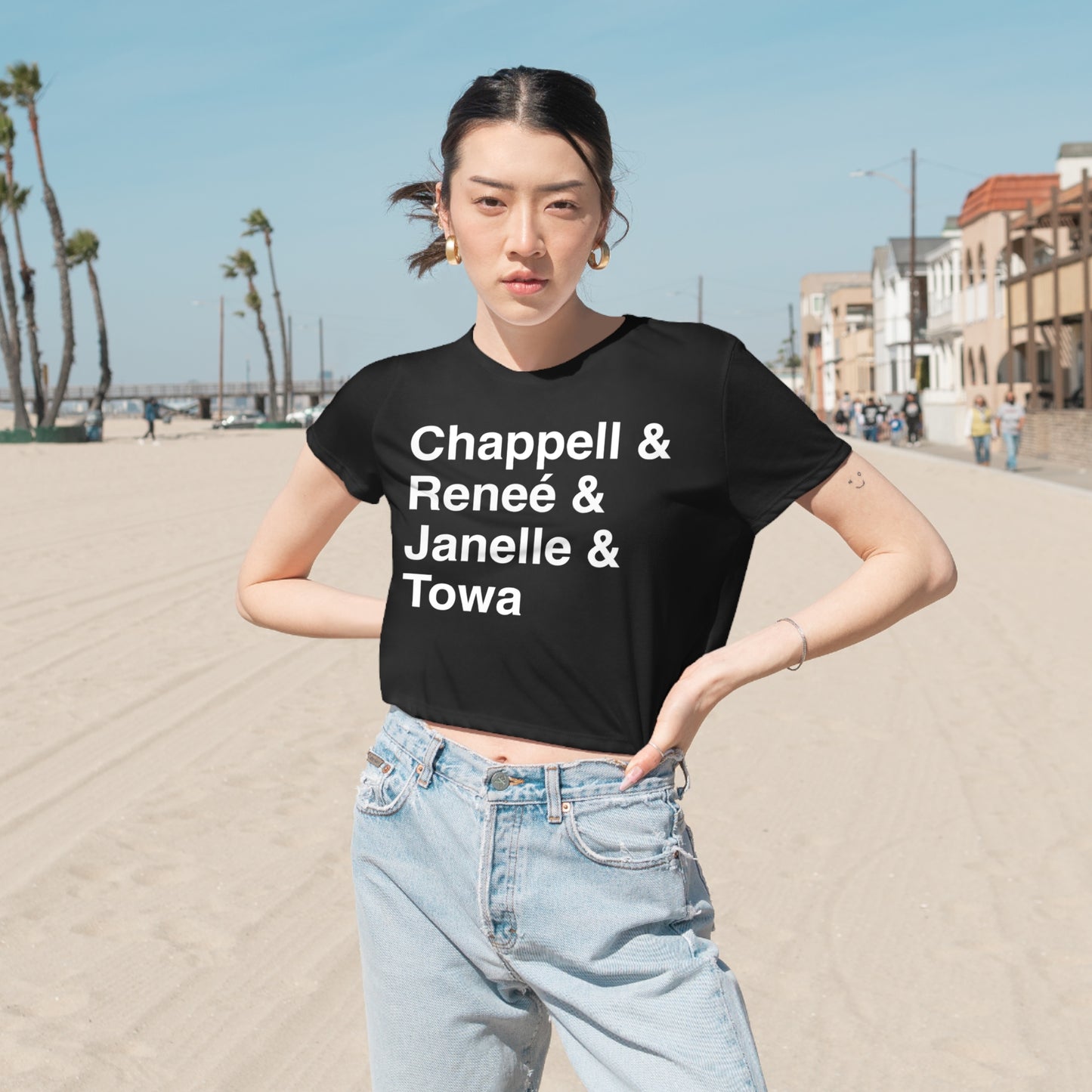 Chappell & Renee & Janelle & Towa - Crop Top