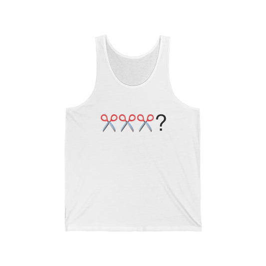 ✂️✂️✂️? - Tank Top