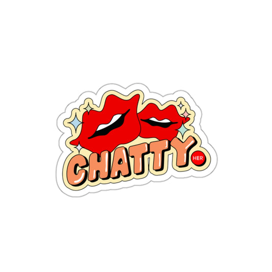 Chatty - Die-Cut Stickers