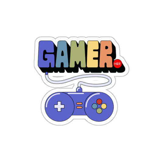 Gamer - Die-Cut Stickers