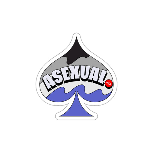 Asexual - Die-Cut Stickers